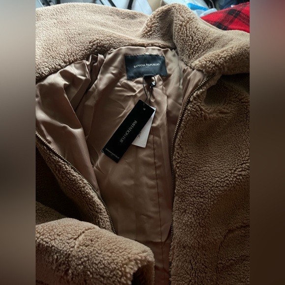 Teddy banana Republic oversized jacket - Picture 3 of 4